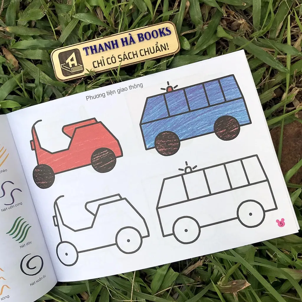 Ảnh Sách - Bạn nhỏ ơi! Tô Màu Thật Là Dễ! - Tập 9 (2-5 tuổi) 3