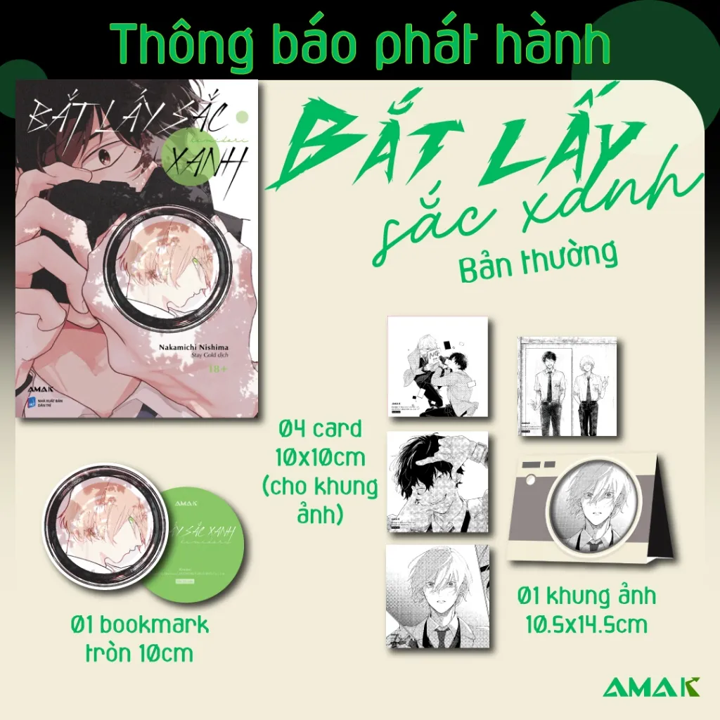 Ảnh Sách - Bắt Lấy Sắc Xanh - Kimidori 1