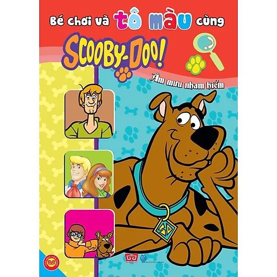 Ảnh Sách - Bé chơi và tô màu cùng Scooby-Doo 4