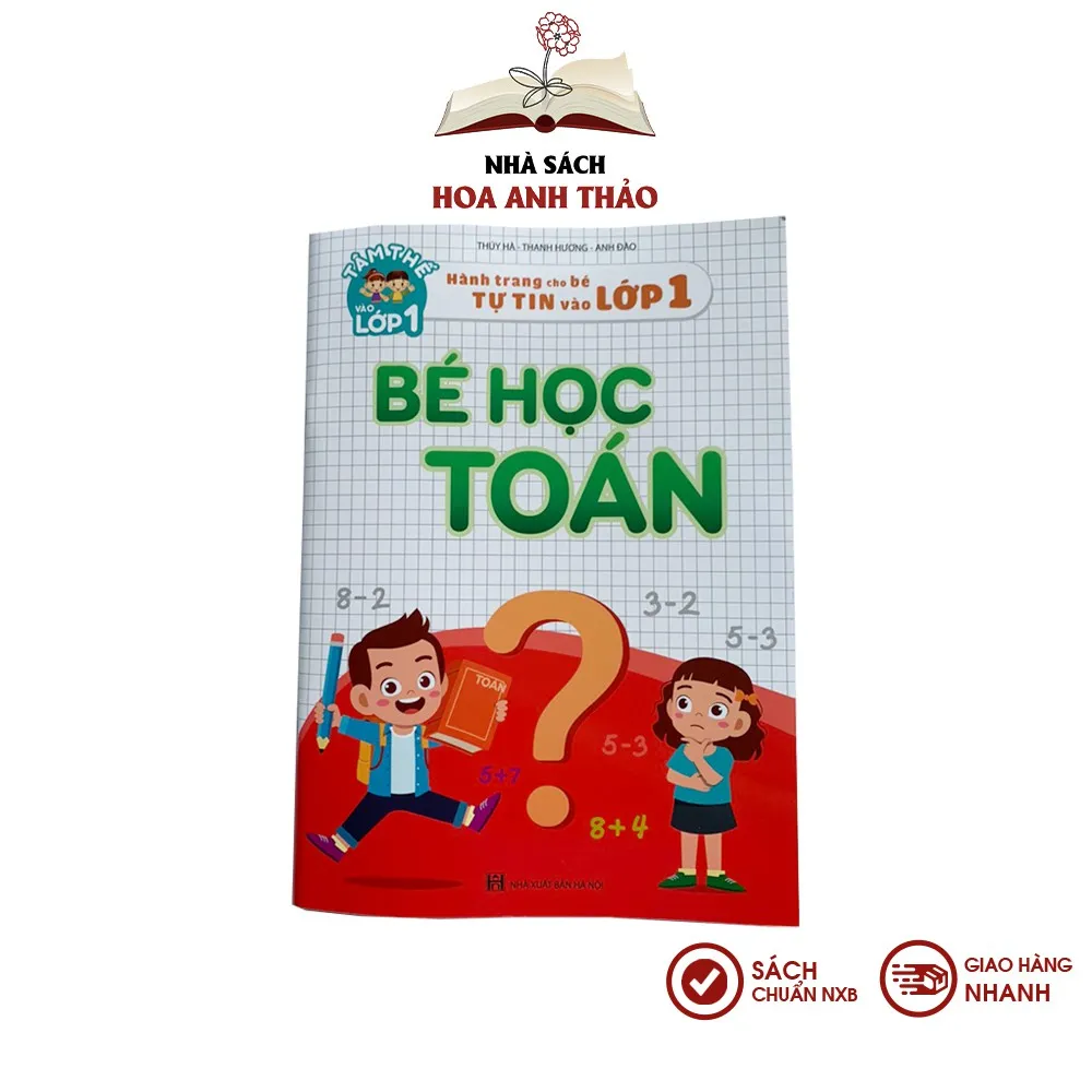 Ảnh Sách Bé học toán hành trang cho bé tự tin vào lớp 1 1