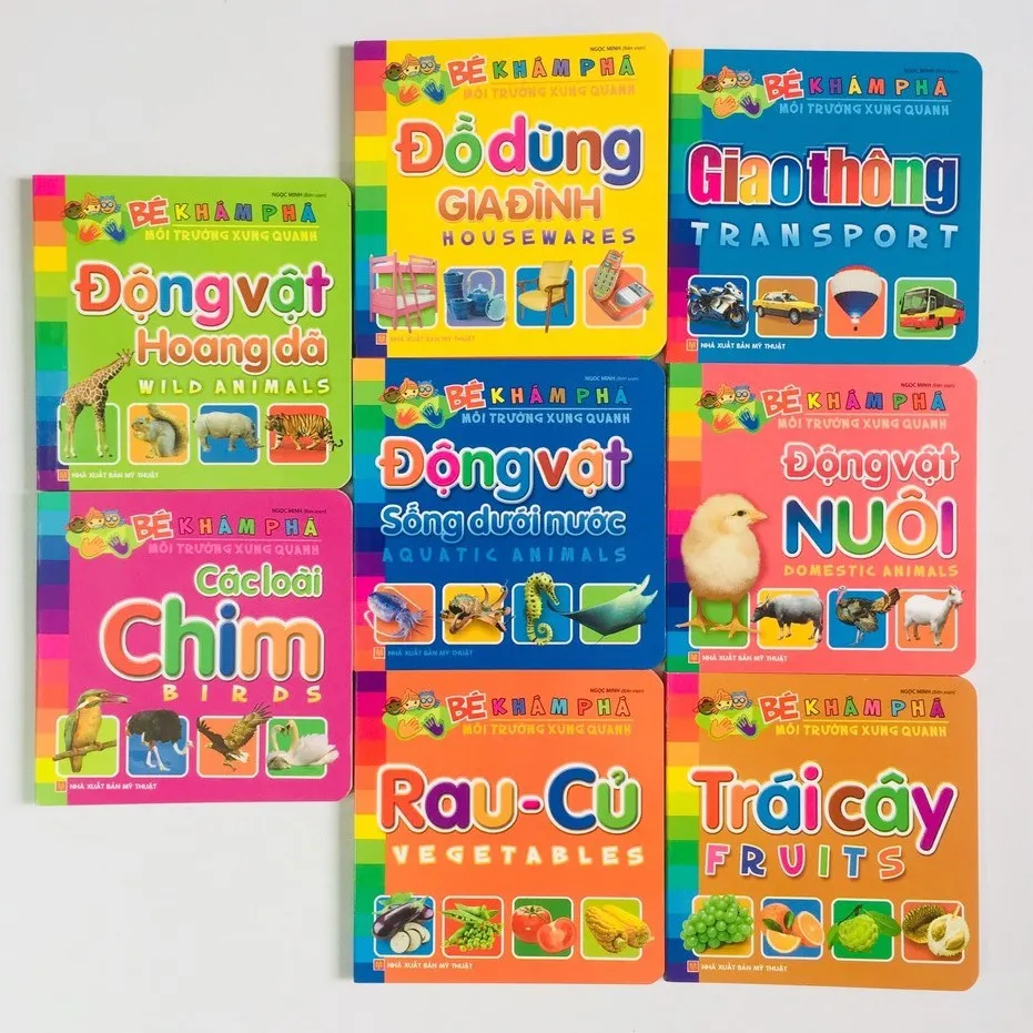 Ảnh Sách – Bé Khám Phá Môi Trường Xung Quanh - Cuốn lẻ 1