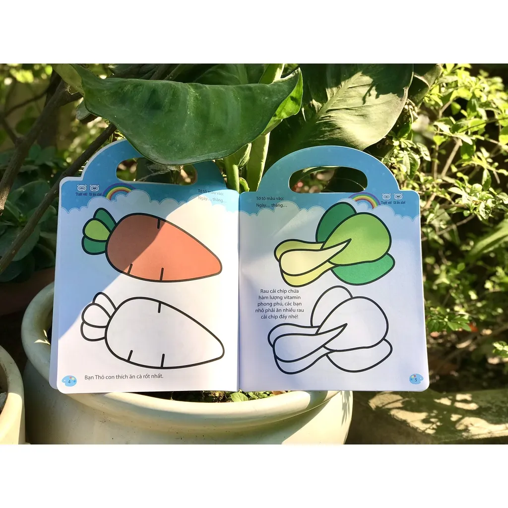 Review Sách Bé Tập Tô Màu Từ Cơ Bản Đến Nâng Cao | Phát Triển Tư Duy & Khéo Léo