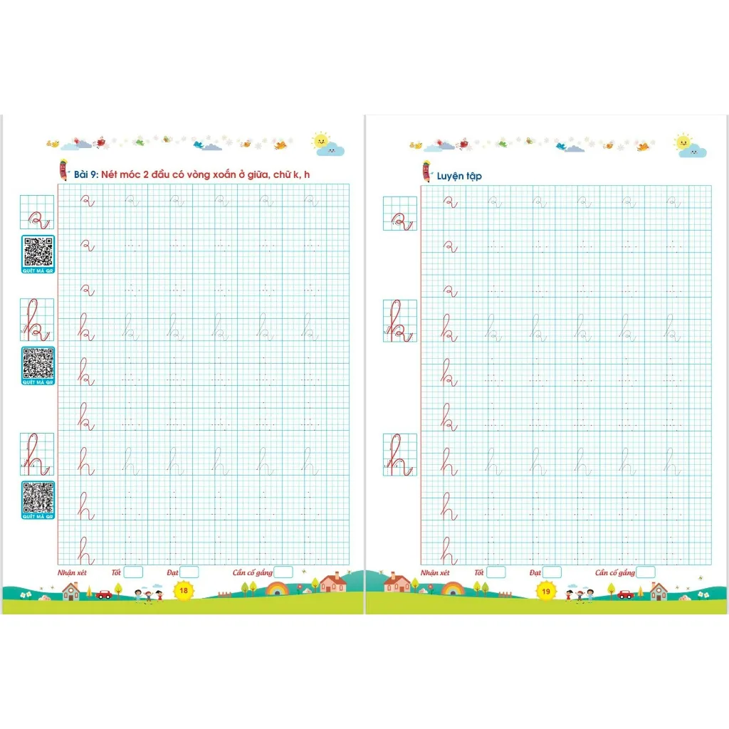 Ảnh Sách - Bé Tập Viết Chữ Và Số (Dành Cho Trẻ 5-6 Tuổi) - Ứng Dụng Quét Mã QR 1