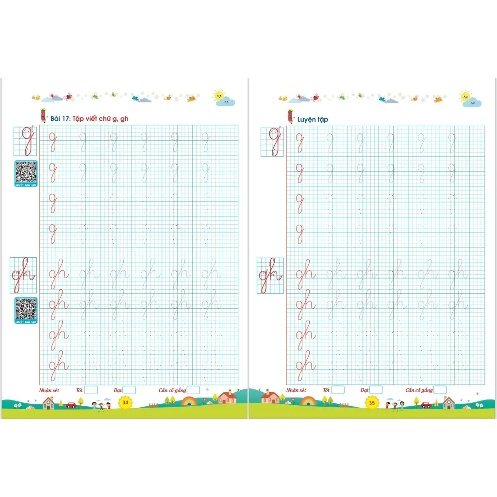 Ảnh Sách - Bé Tập Viết Chữ Và Số (Dành Cho Trẻ 5-6 Tuổi) - Ứng Dụng Quét Mã QR 3
