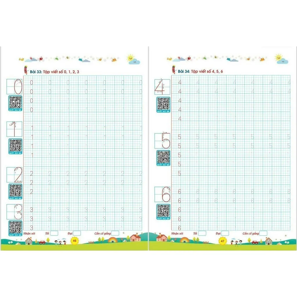 Ảnh Sách - Bé Tập Viết Chữ Và Số Theo Nhóm Chữ, Nét Cơ Bản Tự Tin Vào Lớp 1 Dành Cho Trẻ 5 - 6 Tuổi 4