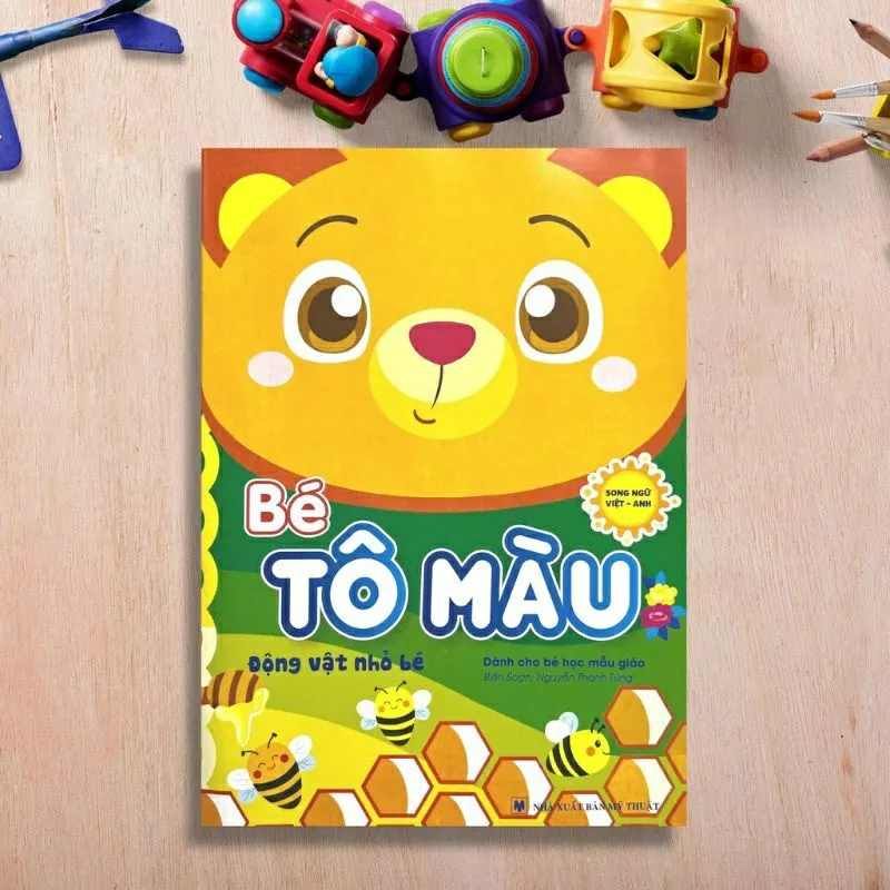 Ảnh Sách - Bé Tô Màu Tập Làm Họa Sĩ Nhí ( 8 Quyển ) 2