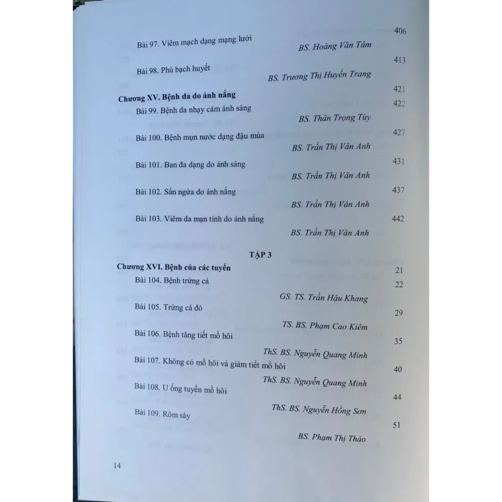 Ảnh Sách - Bệnh học Da liễu (Tập 3) 1
