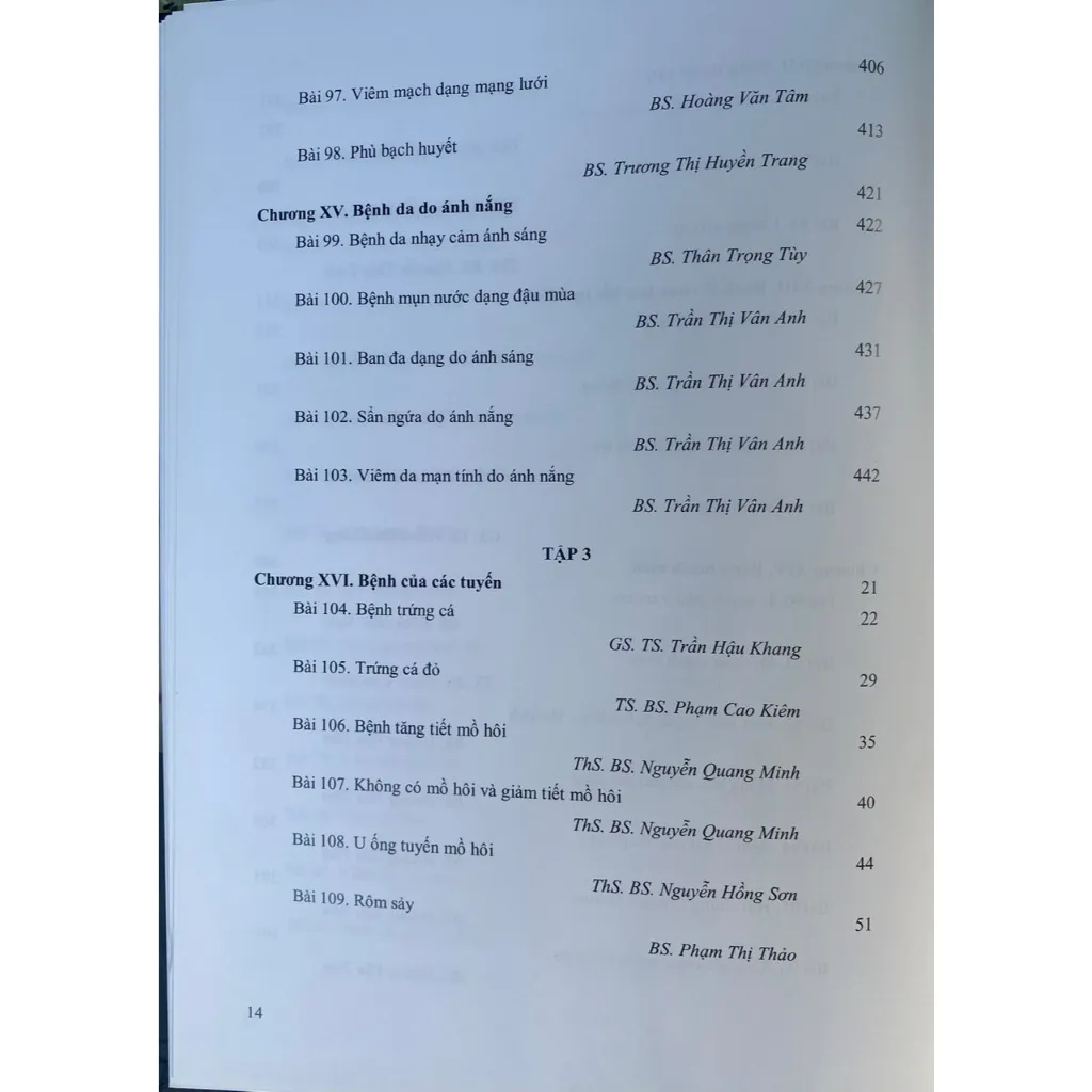 Ảnh Sách - Bệnh học Da liễu (Tập 3) 2