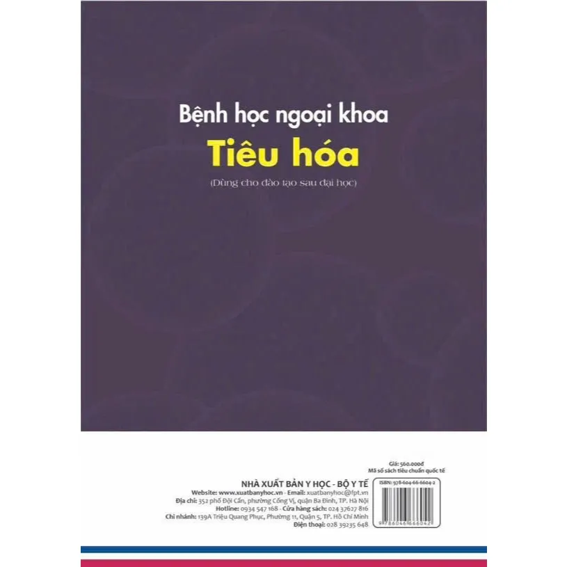 Ảnh Sách - Bệnh học ngoại khoa tiêu hóa 1
