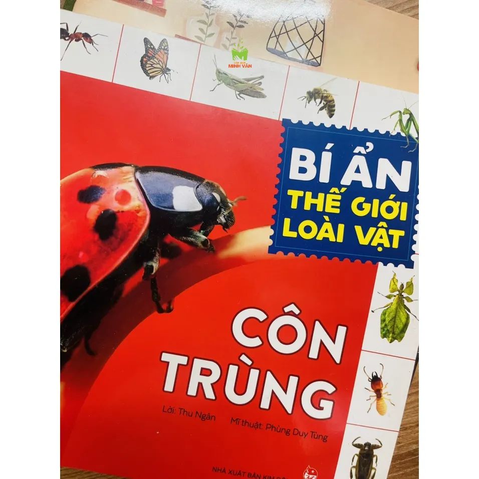 Ảnh Sách – Bí Ẩn Thế Giới Loài Vật : Côn Trùng - Thú – Chim – Bò Sát & Lưỡng Cư - Thân mềm & Giáp Xác - Cá 1
