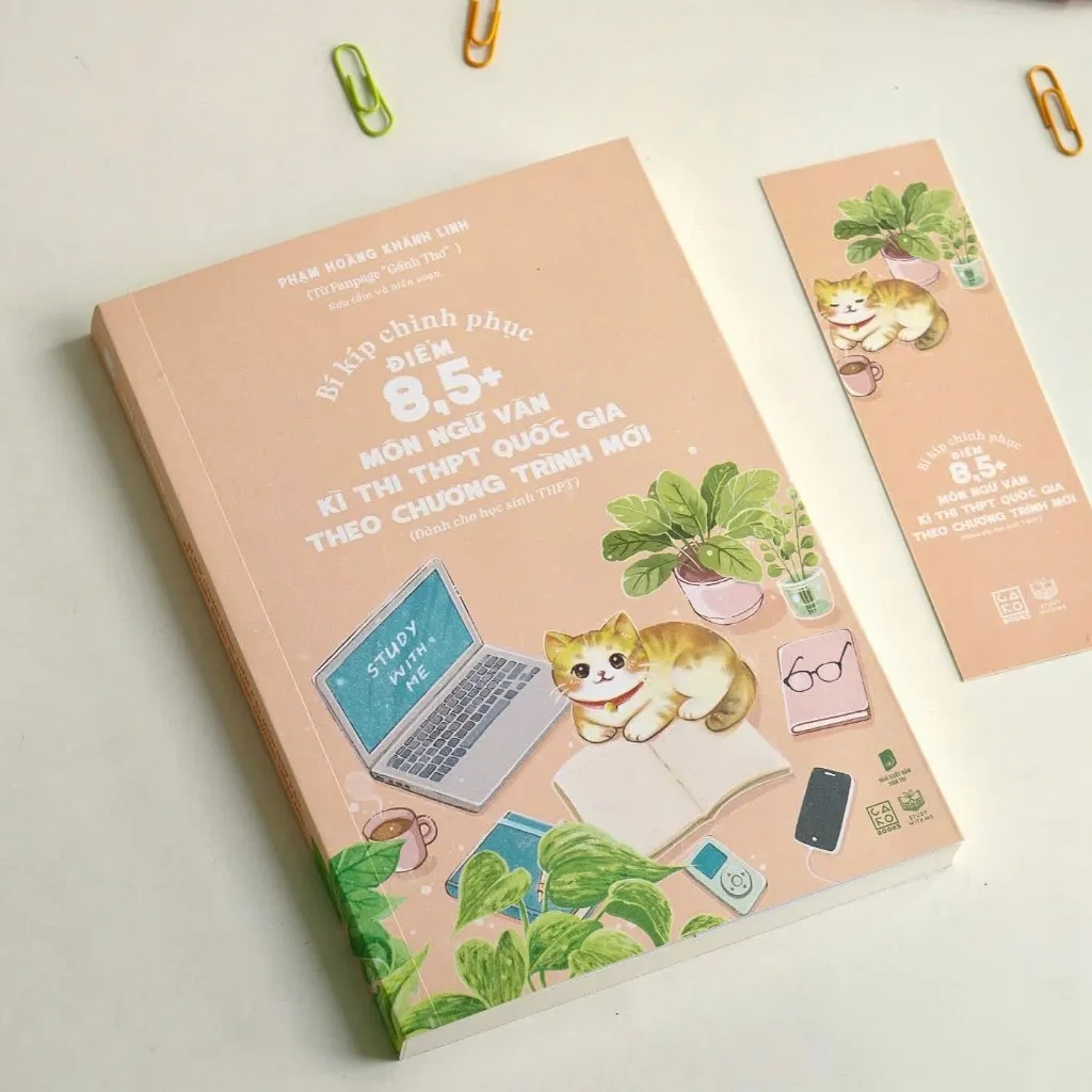 Ảnh Sách: Bí kíp chinh phục điểm 8,5+ môn Ngữ văn kì thi THPT Quốc gia theo chương trình mới 1