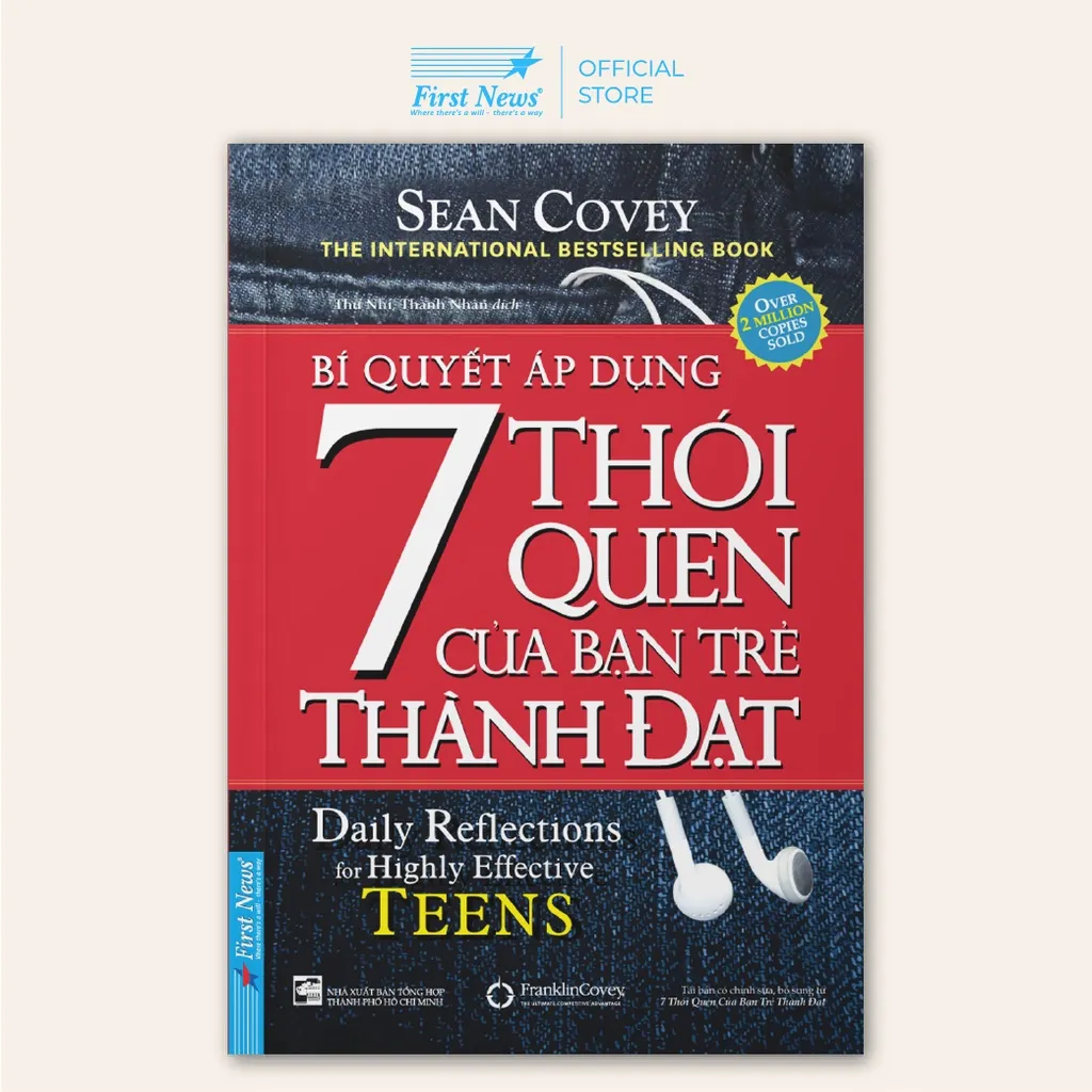 Ảnh Sách Bí Quyết Áp Dụng 7 Thói Quen Của Bạn Trẻ Thành Đạt (Khổ Nhỏ) - First News 1