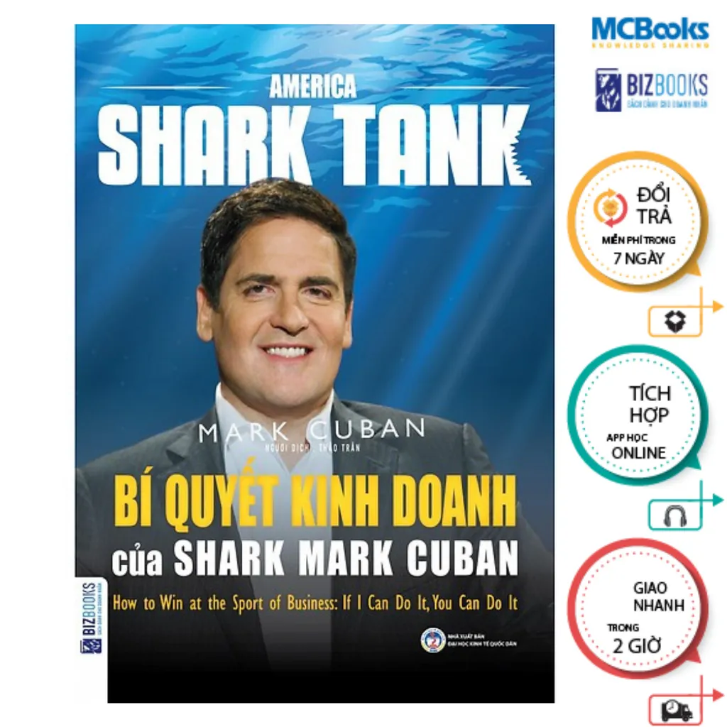 Ảnh Sách - Bí quyết kinh doanh của Shark Mark Cuban Mcbooks 1