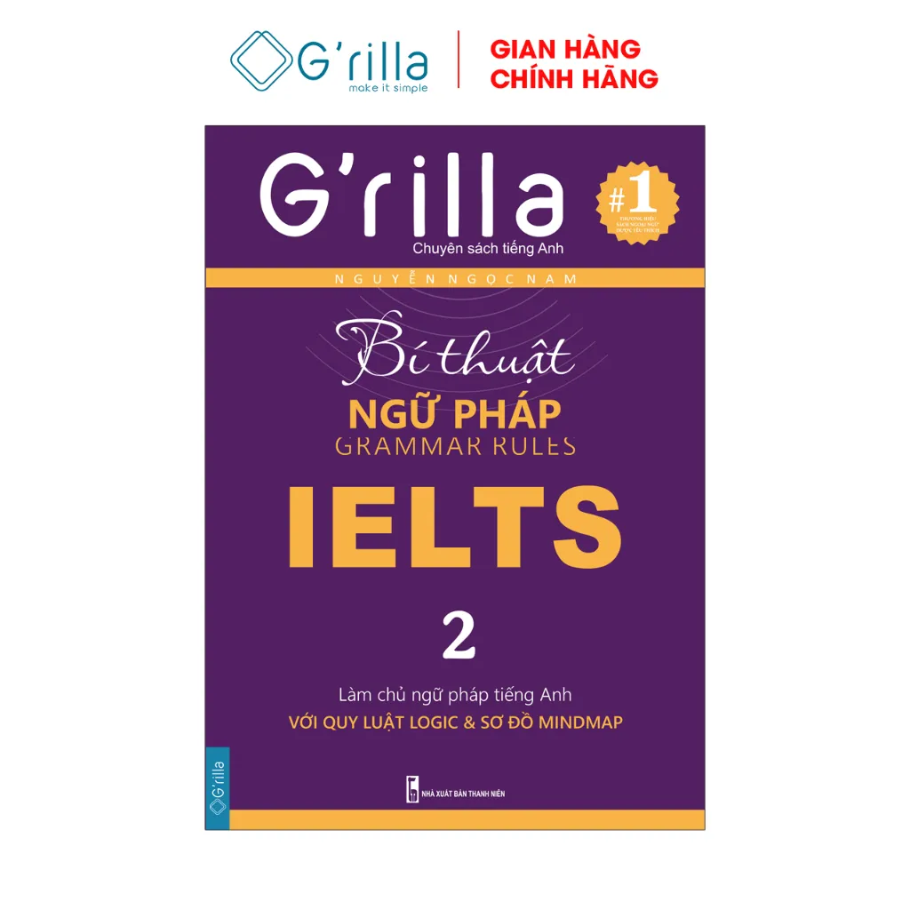 Ảnh Sách - Bí thuật Ngữ pháp IELTS Grilla Tập 2 1
