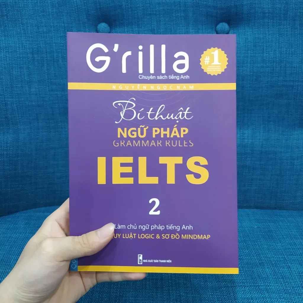 Ảnh Sách - Bí thuật Ngữ pháp IELTS Grilla Tập 2 2