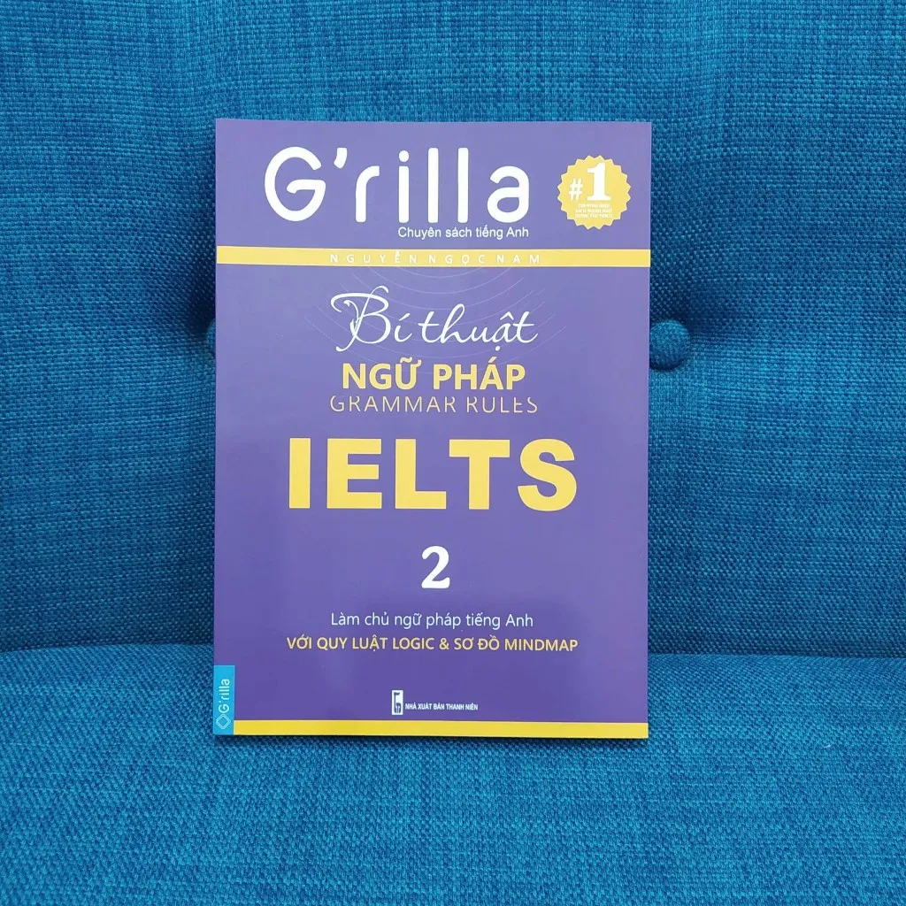 Ảnh Sách - Bí thuật Ngữ pháp IELTS Grilla Tập 2 3
