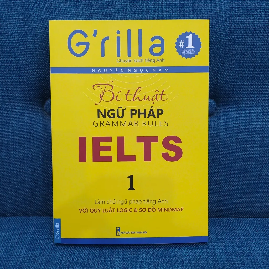 Ảnh Sách - Bí thuật Ngữ pháp IELTS Grilla Tập 1 2