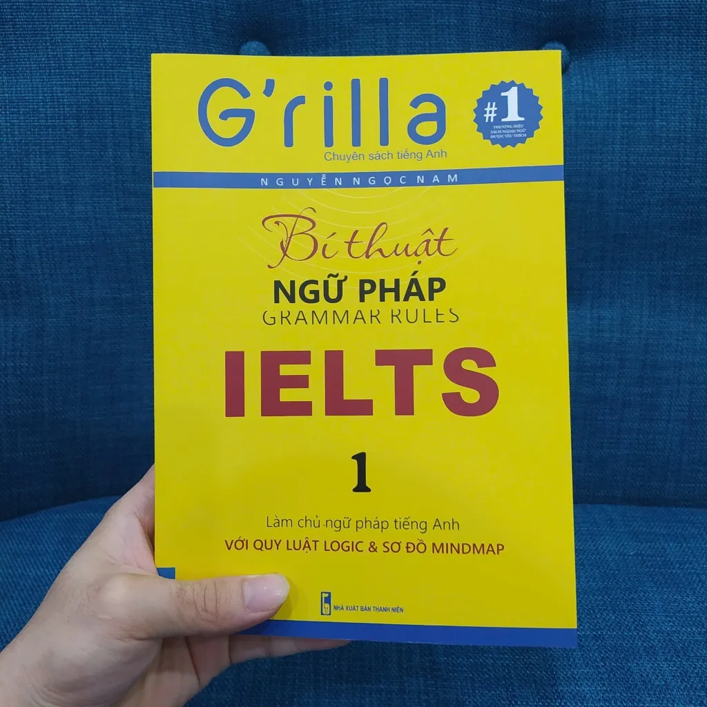 Ảnh Sách - Bí thuật Ngữ pháp IELTS Grilla Tập 1 3