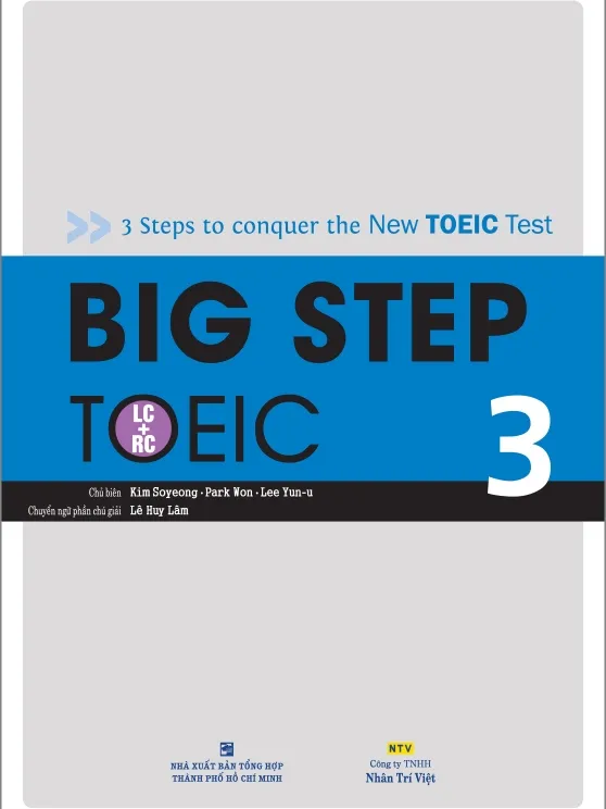 Ảnh Sách - Big Step TOEIC (LC + RC) - Kèm QR Code - NHBOOK 2