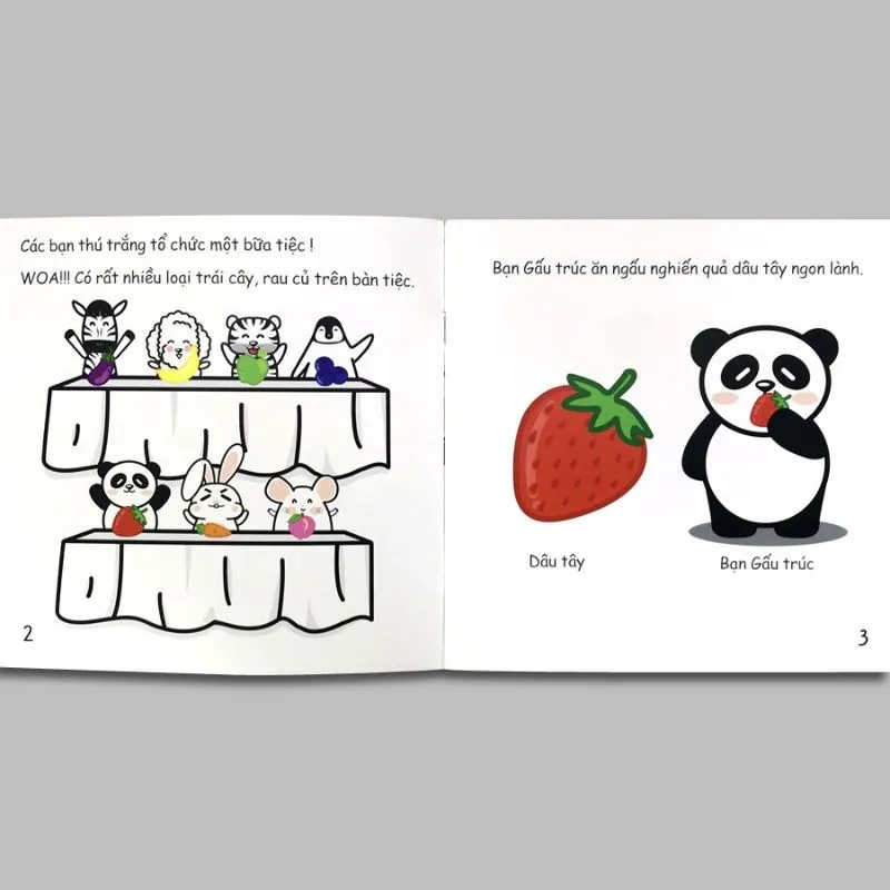 Ảnh Sách - Bộ 10c Ehon Hình khối, màu sắc, Cáo Ken âm thanh 3