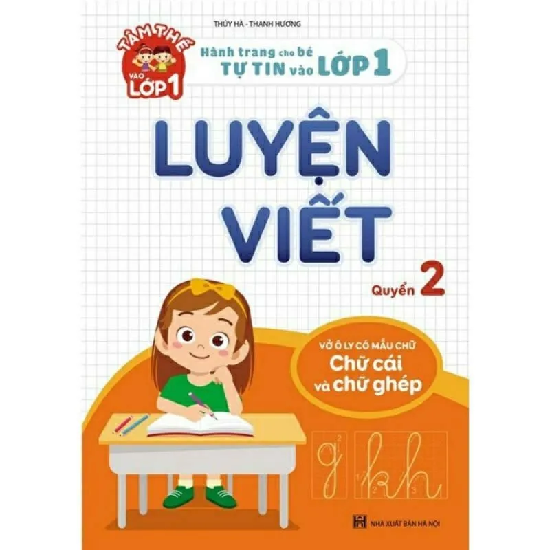 Ảnh Sách - Bộ 3 luyện viết - Hành trang cho bé tự tin vào lớp 1- Bé Tập Viết chữ đẹp chuẩn bị vào lớp 1 3