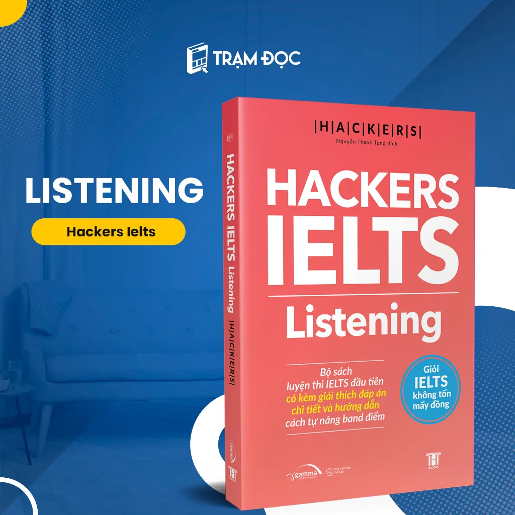 Ảnh Sách - Bộ 4 Cuốn Hackers IELTS ( Listening + Reading + Speaking + Writing) 3