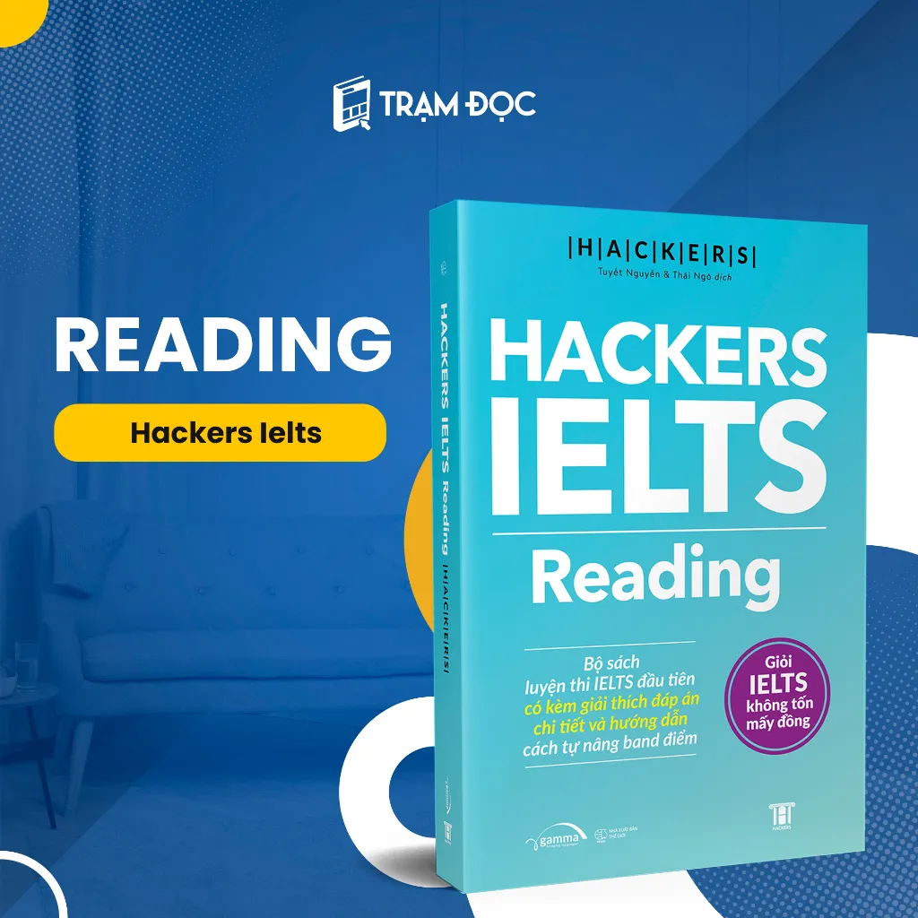 Ảnh Sách - Bộ 4 Cuốn Hackers IELTS ( Listening + Reading + Speaking + Writing) 4