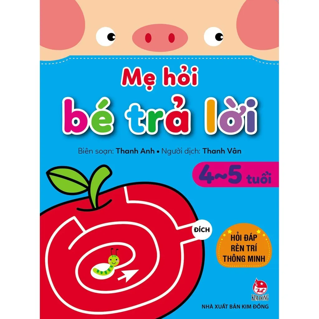 Ảnh Sách - Bộ 5 Cuốn - Mẹ Hỏi Bé Trả Lời: Hỏi Đáp Rèn Trí Thông Minh - Chọn Lẻ 1