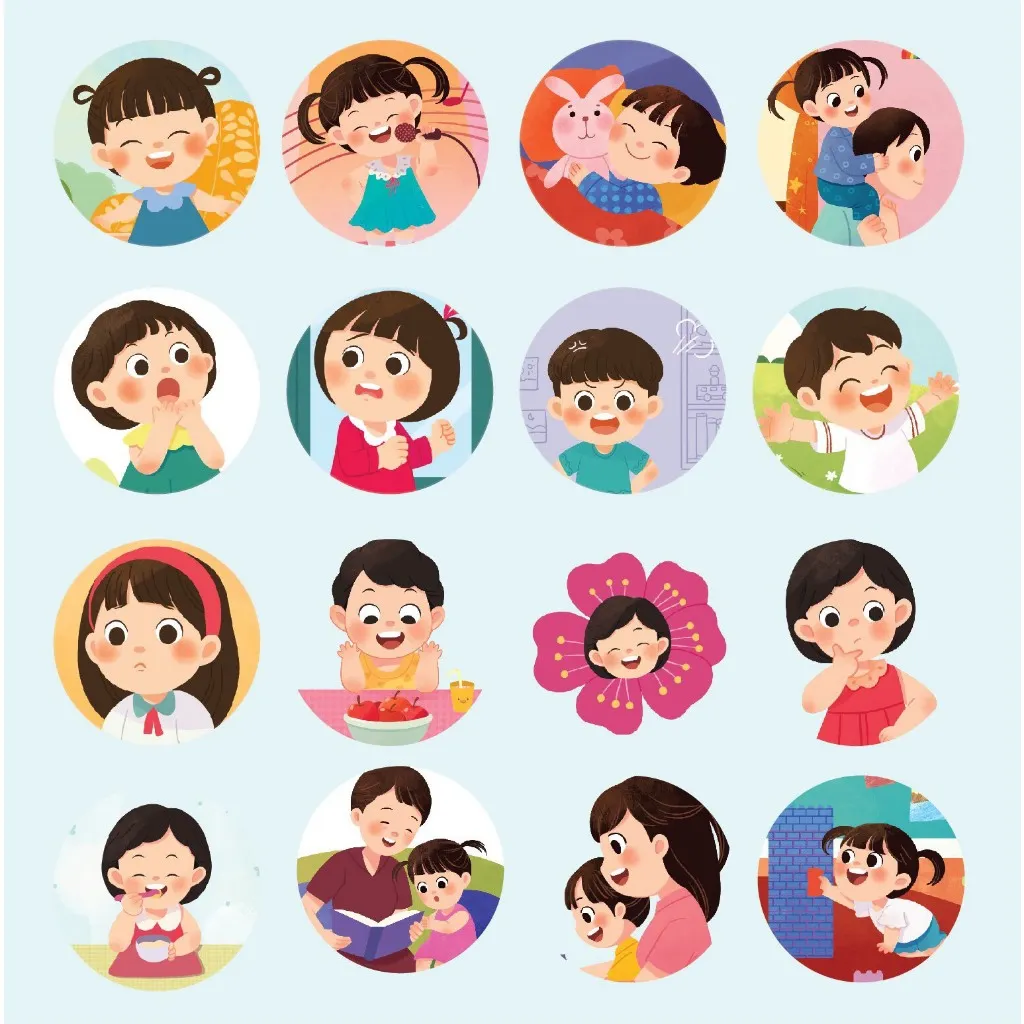 Ảnh Sách - Bộ Bé Học Giao Tiếp (4 cuốn) - Bồi cứng & Song ngữ Việt - Anh, Casa Sunshine 4