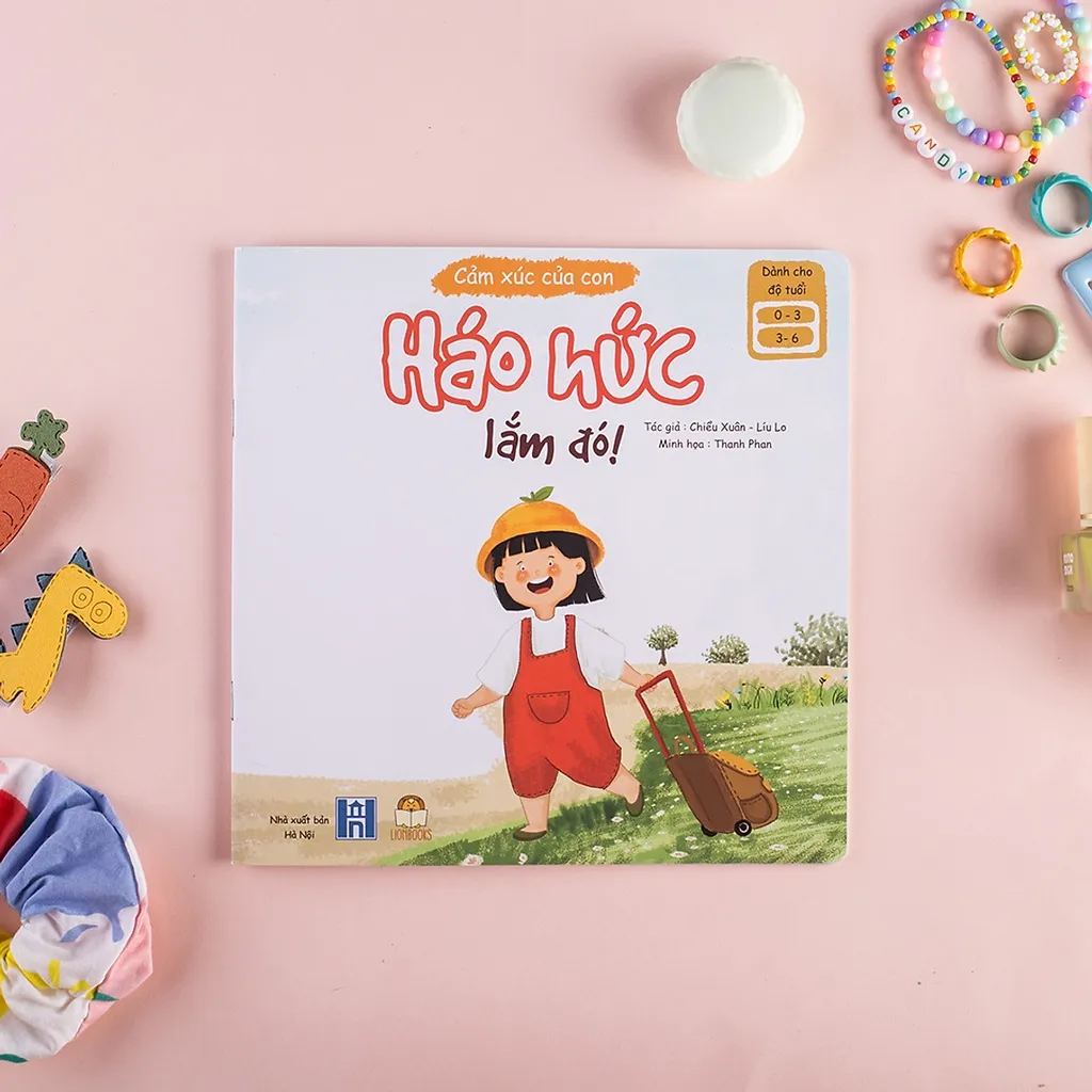 Ảnh Sách - Bộ Cảm Xúc Của Con 2 cuốn thơ, 2 cuốn kể chuyện, giúp bé 0-6 tuổi gọi tên cảm xúc 3