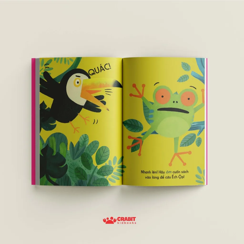 Ảnh Sách - Bộ Đây Là - Sách lật mở tương tác Crabit Kidbooks 4