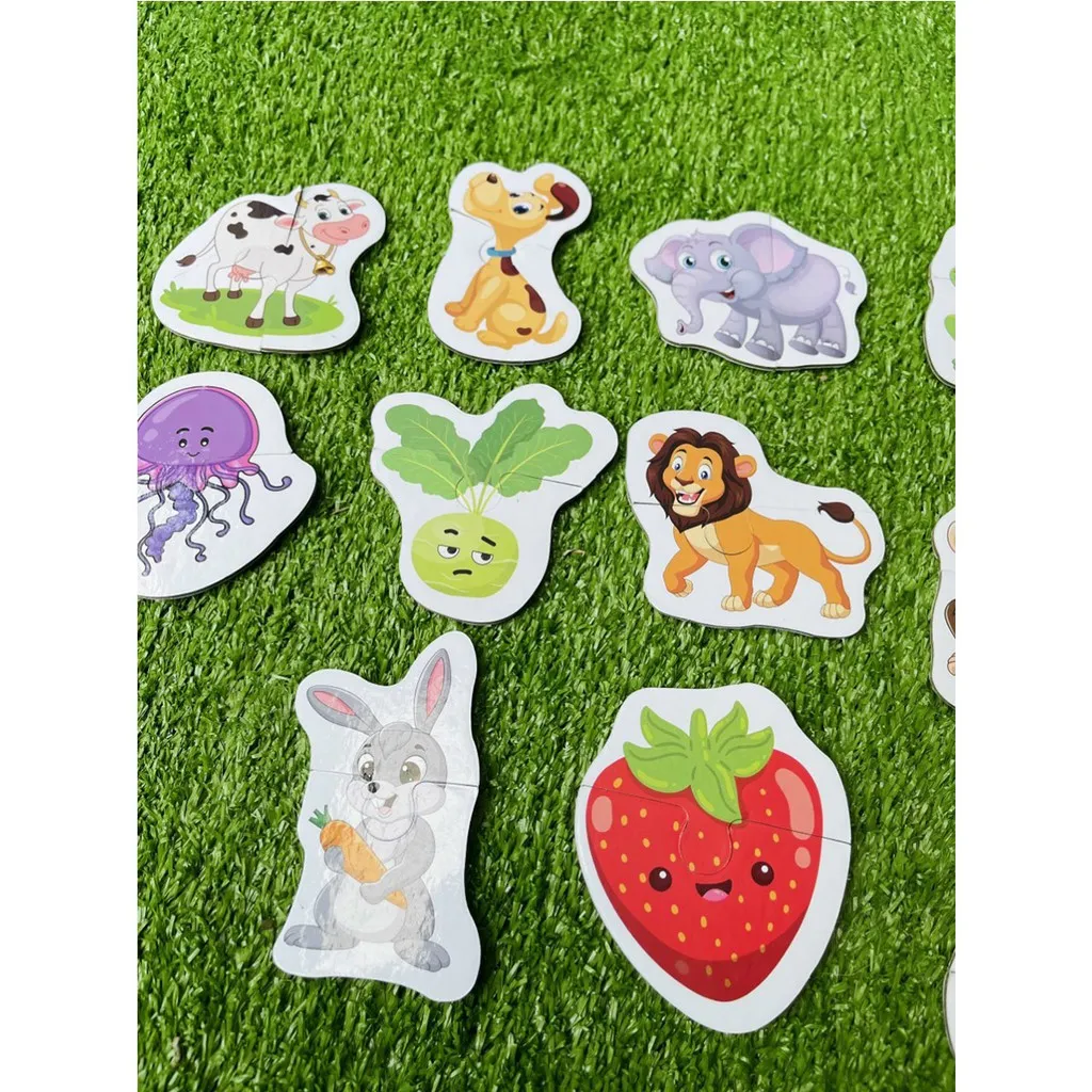 Ảnh Sách Bộ Đồ Chơi Ghép Hình Đa Năng Shape Puzze 4