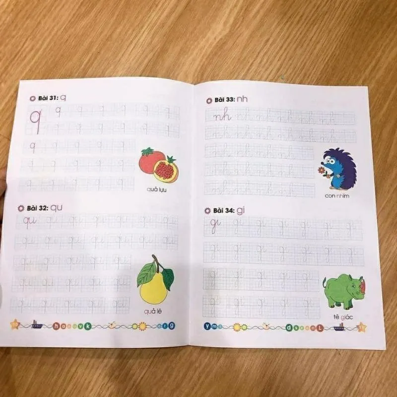 Ảnh Sách - Bộ hành trang cho bé vào lớp 1 tập tô tập viết chữ, số - 10 quyển kèm bút chì và tẩy 1
