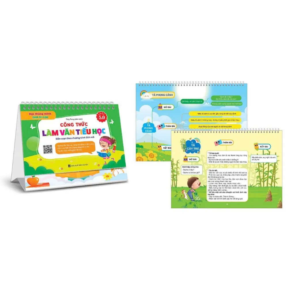 Ảnh Sách - Bộ Lịch Công Thức Làm Văn Tiểu Học Phiên Bản 5.0 3