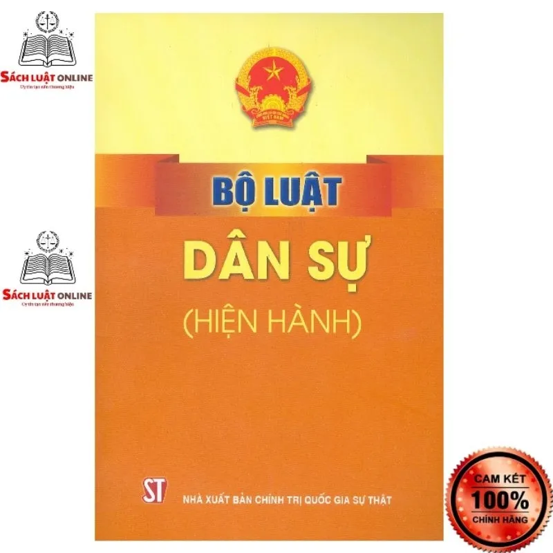 Ảnh Sách - Bộ Luật Dân Sự (hiện hành) 1