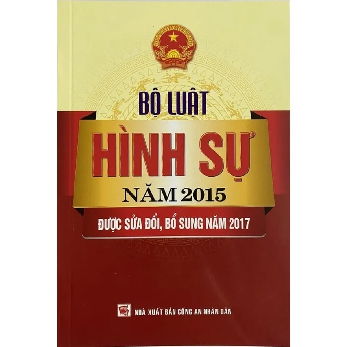 Ảnh Sách - Bộ Luật Hình Sự Năm 2015 (Sửa đổi, bổ sung năm 2017) 1