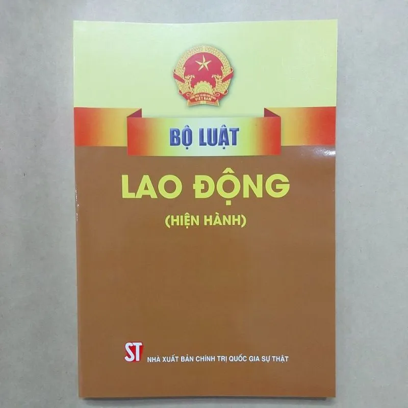 Ảnh Sách - Bộ luật lao động (Hiện hành) (NXB Chính trị quốc gia Sự thật) 2