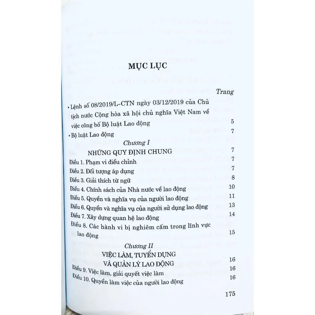 Ảnh Sách - Bộ Luật Lao Động (Hiện Hành) 2