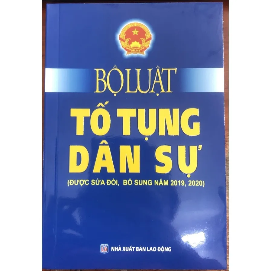 Ảnh Sách - Bộ Luật Tố Tụng Dân Sự Sửa đổi, bổ sung năm 2019, 2020, 2022 NXB Lao Động 2