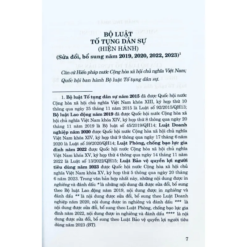 Ảnh Sách Bộ Luật Tố Tụng Dân Sự (Hiện Hành) (Sửa Đổi, Bổ Sung Năm 2019, 2020, 2022, 2023) 4