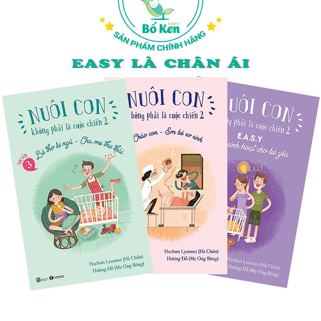 Ảnh Sách - Bộ Nuôi Con Không phải là cuộc chiến 2 [ BẢN MỚI] [Combo 3 cuốn Và Có Bán Lẻ Cuốn] 2