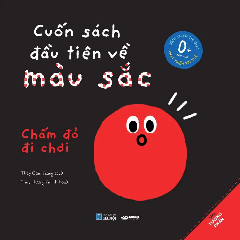 Ảnh Sách - Bộ Tương Phản/ Contrast Book dành cho trẻ sơ sinh - Crabit Kidbooks 1