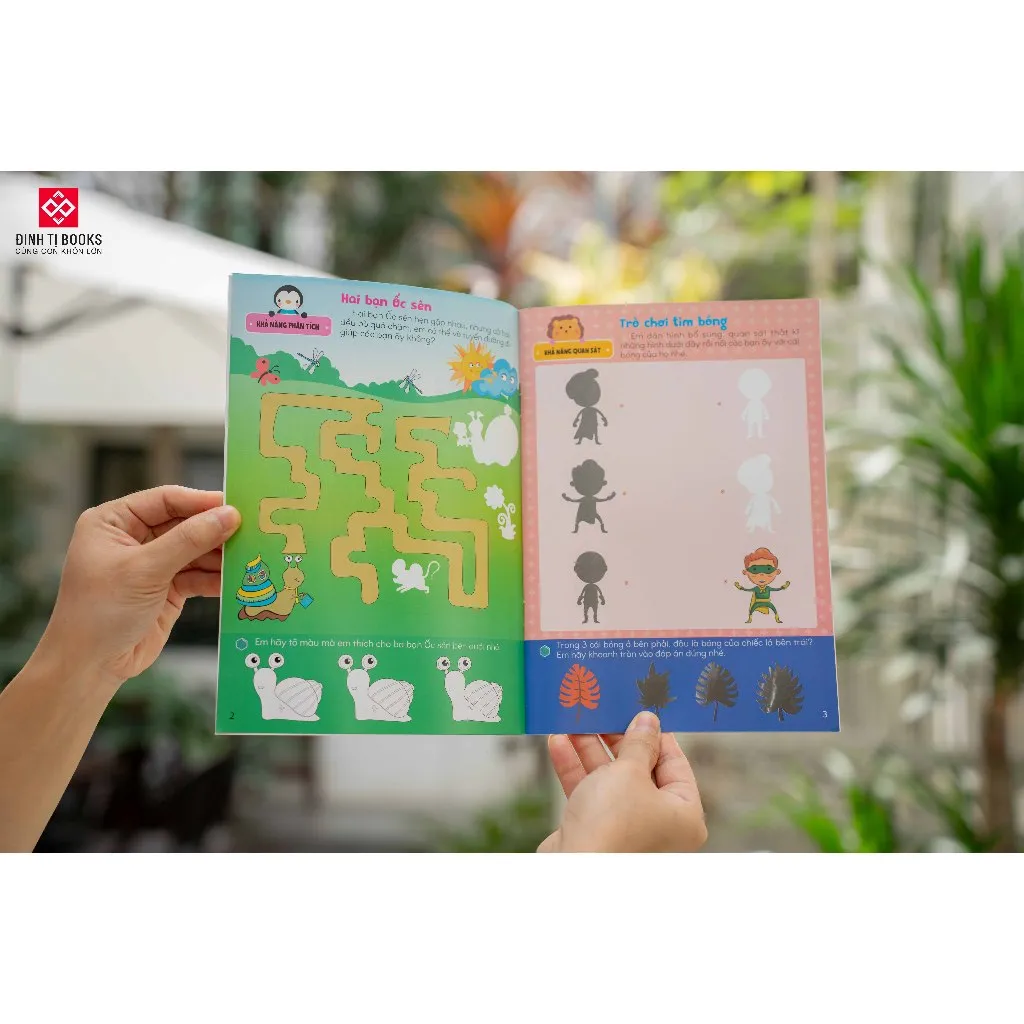 Ảnh Sách bóc dán giúp phát triển toàn diện cho trẻ - Đinh Tị Books 2