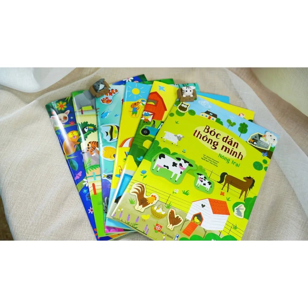 Ảnh Sách - Bóc dán thông minh ( Lẻ 1 quyển tùy chọn ) 3