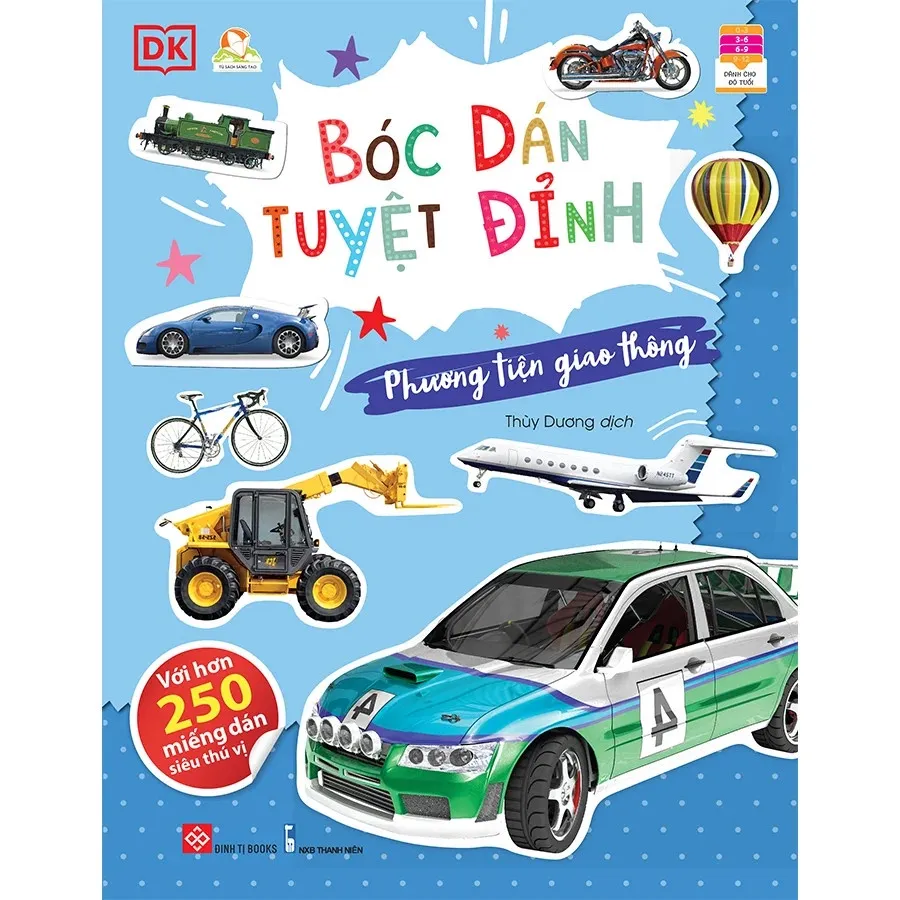 Ảnh Sách - Bóc dán tuyệt đỉnh - bộ 6 cuốn - mã lẻ lựa chọn 4