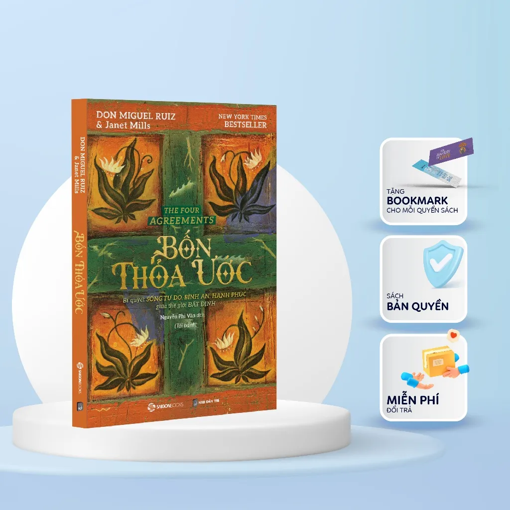 Ảnh Sách - Bốn Thỏa Ước - Tác giả Janet Mills, don Miguel Ruiz 3
