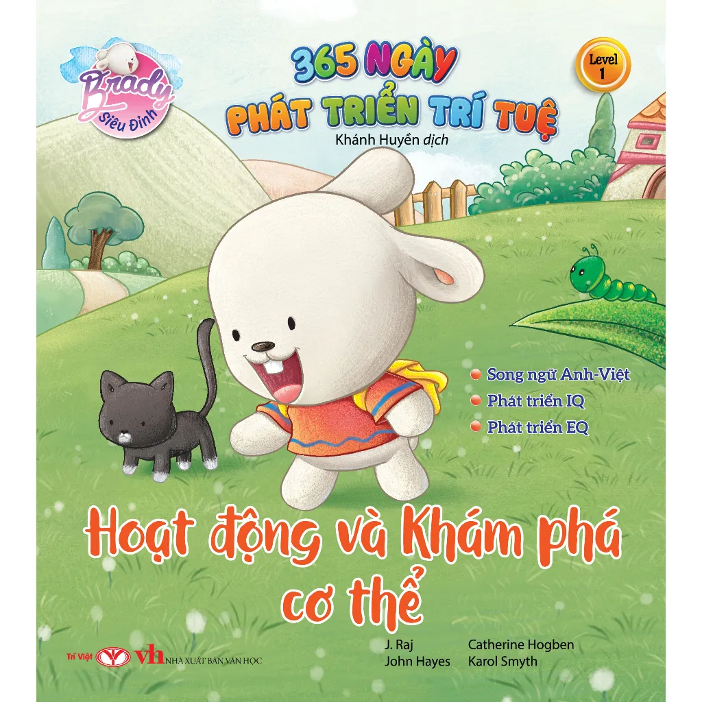 Ảnh Sách - Brady Siêu Đỉnh - 365 Ngày Phát Triển Trí Tuệ - Song Ngữ - Level 1 1