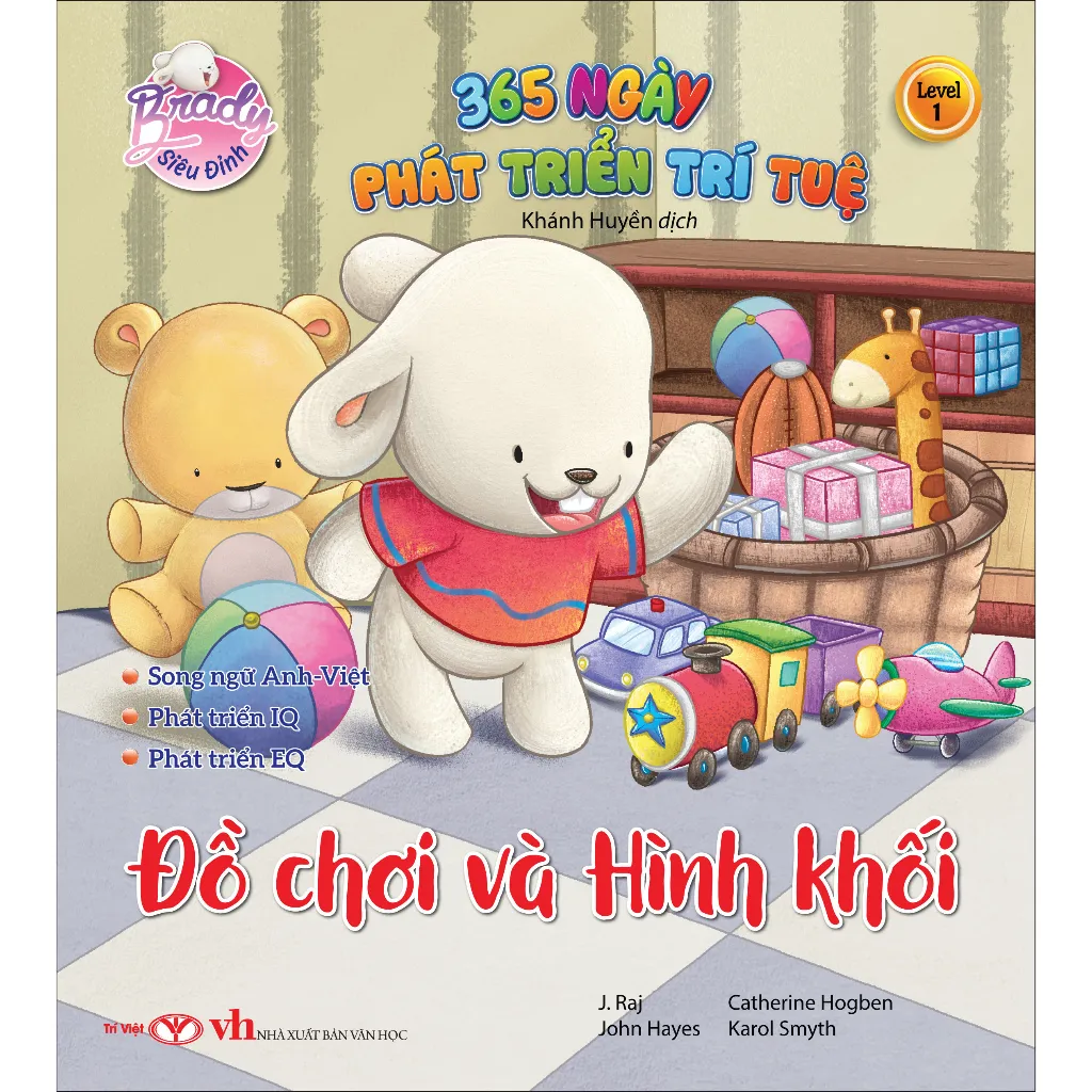 Ảnh Sách - Brady Siêu Đỉnh - 365 Ngày Phát Triển Trí Tuệ - Song Ngữ - Level 1 3