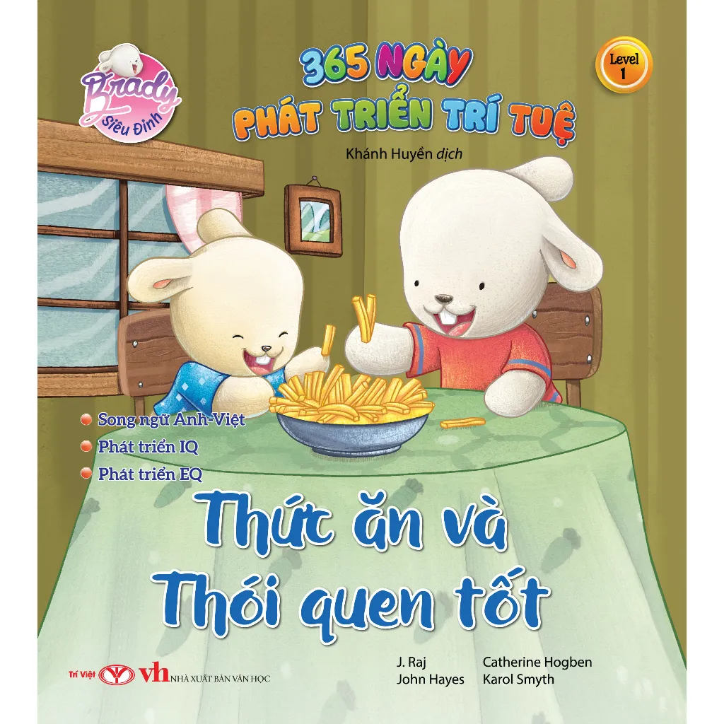 Ảnh Sách - Brady Siêu Đỉnh - 365 Ngày Phát Triển Trí Tuệ - Song Ngữ - Level 1 4