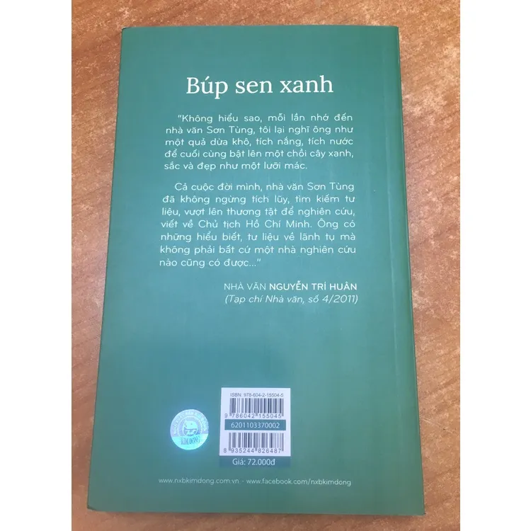 Ảnh Sách - Búp Sen Xanh - NXB Kim Đồng 3
